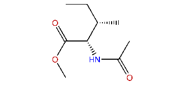 (2S,3S)-Methyl 2-acetamido-3-methylpentanoate